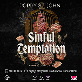 okładka Sinful Temptation audiobook | MP3 | St. John Poppy