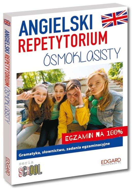 okładka Angielski repetytorium ósmoklasisty. Egzamin na 100% książka