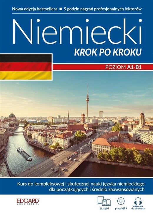 okładka Niemiecki Krok po kroku Poziom A1-B1 książka