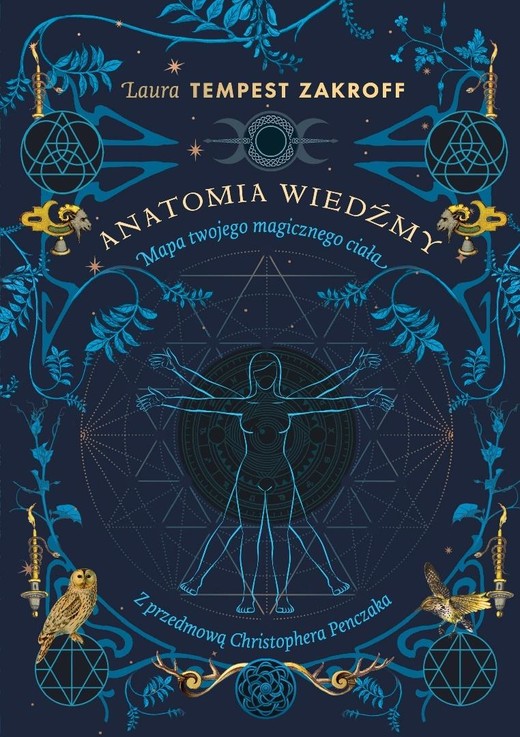 okładka Anatomia wiedźmy. Mapa twojego magicznego ciała książka | Laura Tempest Zakroff