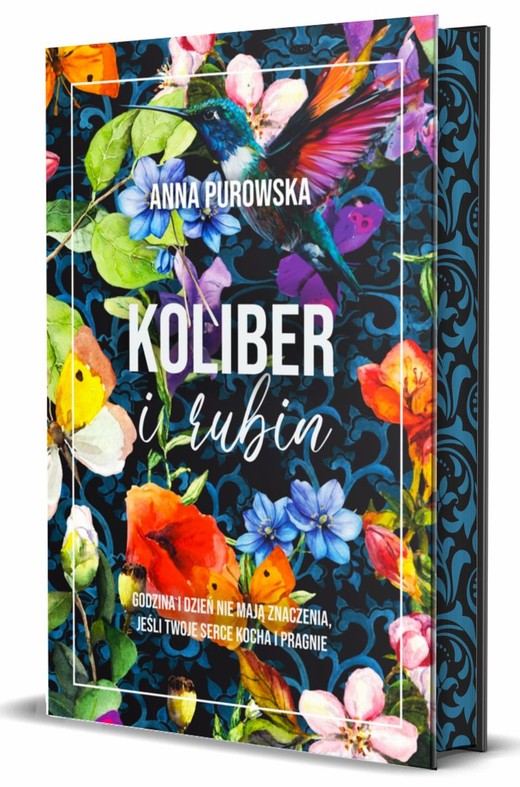 okładka Koliber i rubin (ilustrowane brzegi) książka | Anna Purowska