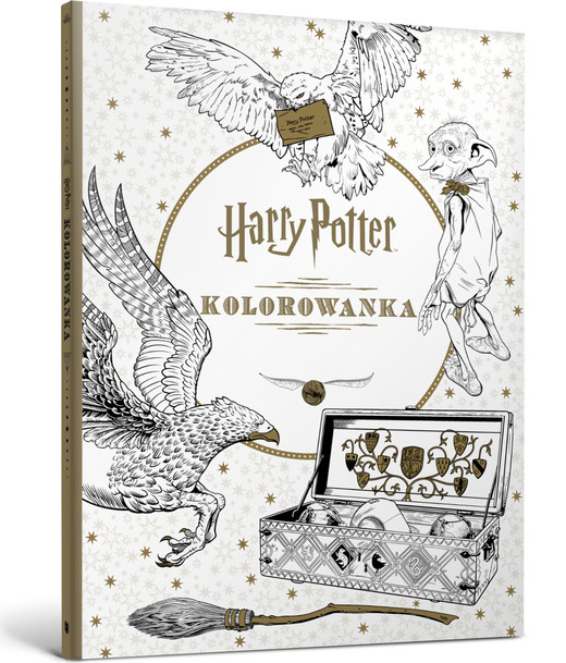 okładka Harry Potter. Kolorowanka książka | Opracowanie zbiorowe