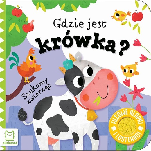 okładka Szukamy zwierząt. Gdzie jest krówka? Filcowe... książka | Anna Podgórska