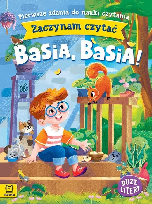 okładka Zaczynam czytać. Duże litery. Pierwsze zdania... książka | Agnieszka Bator