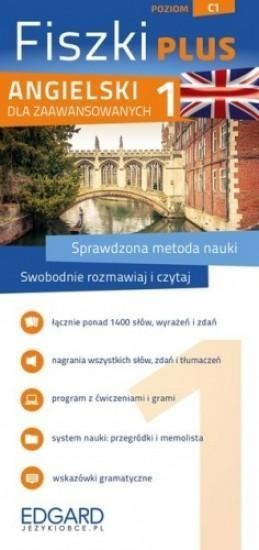 okładka Angielski Fiszki PLUS dla zaawansowanych 1 książka | Michał Podsiadło