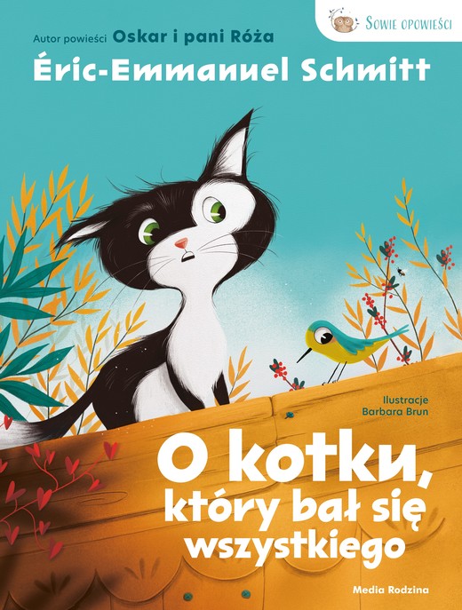 okładka O kotku, który bał się wszystkiego książka