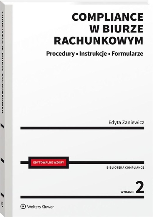 okładka Compliance w biurze rachunkowym książka | Edyta Zaniewicz