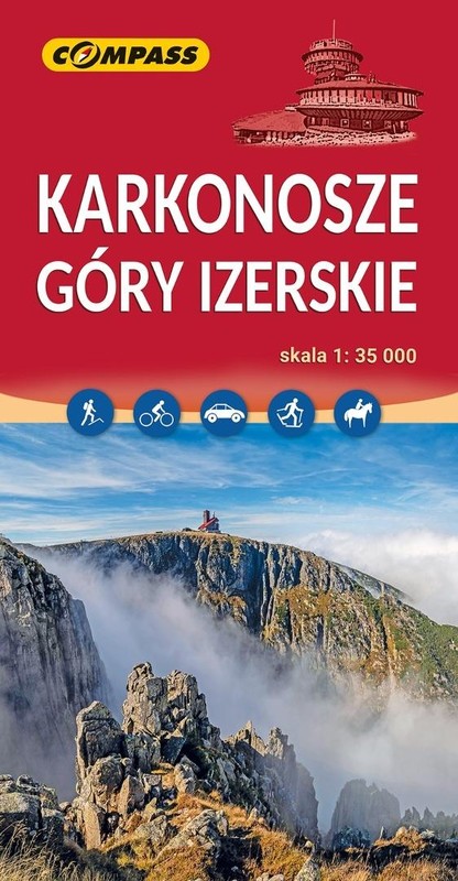 okładka Mapa Tur. - Karkonosze, Góry Izerskie 1:35 000 książka | Praca Zbiorowa