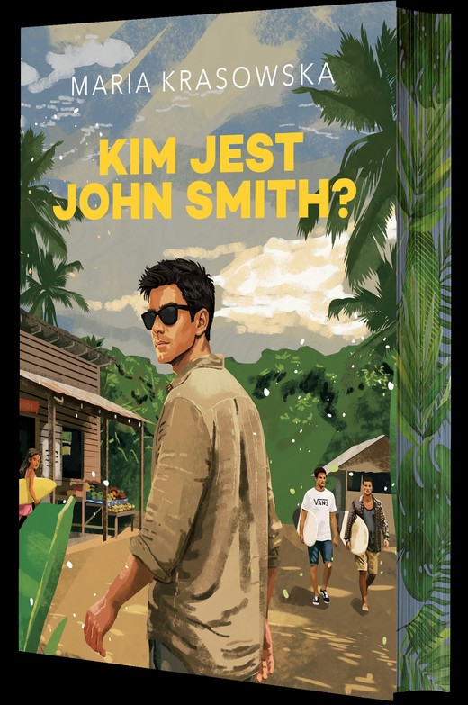 okładka Kim jest John Smith? (barwione brzegi) książka | Maria Krasowska