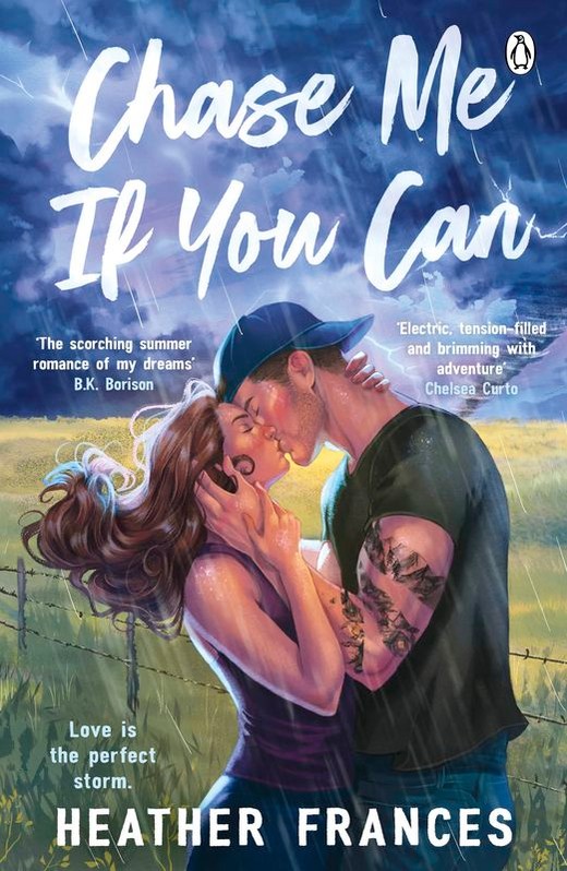 okładka Chase Me If You Can książka | Heather Frances