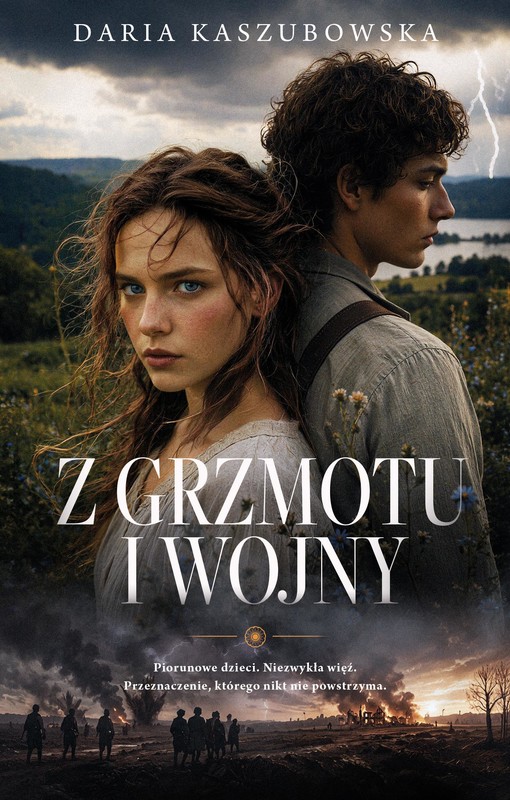 okładka Z grzmotu i wojny książka | Daria Kaszubowska