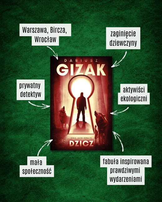 okładka Dzicz książka | Dariusz Gizak