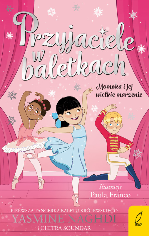 okładka Momoka i jej wielkie marzenie. Przyjaciele w baletkach książka | Yasmine Naghdi