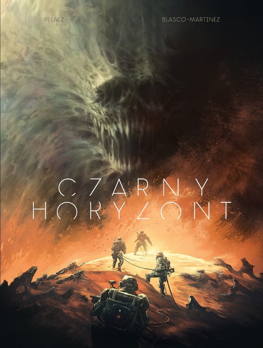 okładka Czarny horyzont książka | Benjamin Blasco-Martinez, Philippe Pelaez