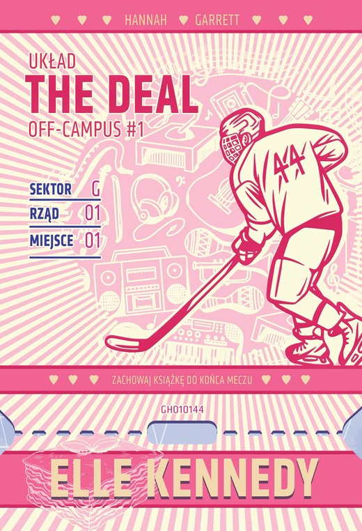 okładka The Deal. Układ (twarda, barwione krawędzie) książka | Elle Kennedy