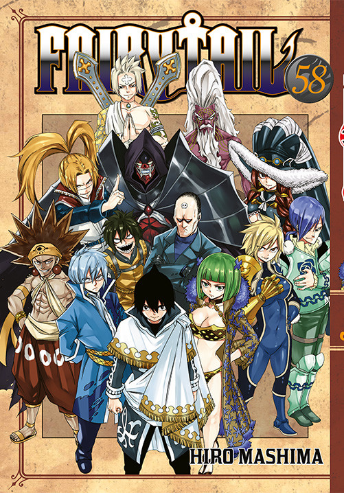 okładka Fairy Tail. Tom 58 książka | Hiro Mashima