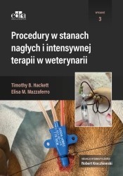 okładka Procedury w stanach nagłych i intensywnej terapii w weterynarii książka | Hackett T.B., Mazzaferro E.M.