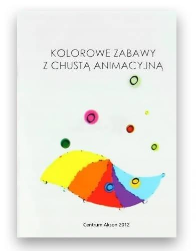 okładka Zabawy z chustą animacyjną książka