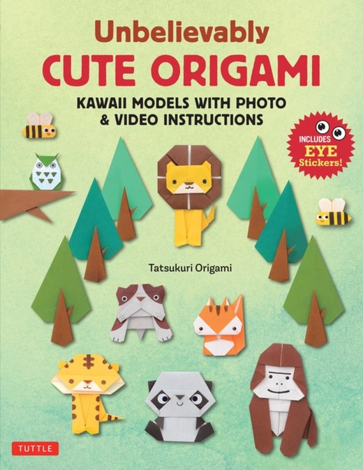okładka Unbelievably Cute Origami książka | Tatsukuri Origami