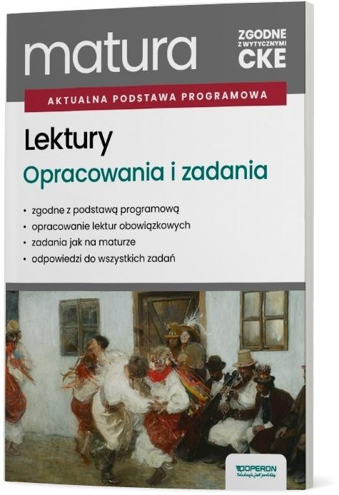 okładka Lektury na egzaminie maturalnym. Opracowania i... książka | Praca Zbiorowa