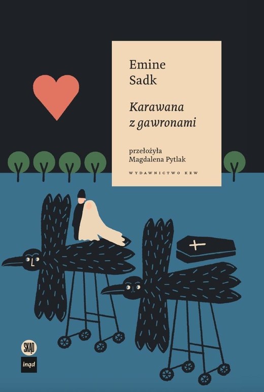 okładka Karawana z gawronami książka | Emine Sadk