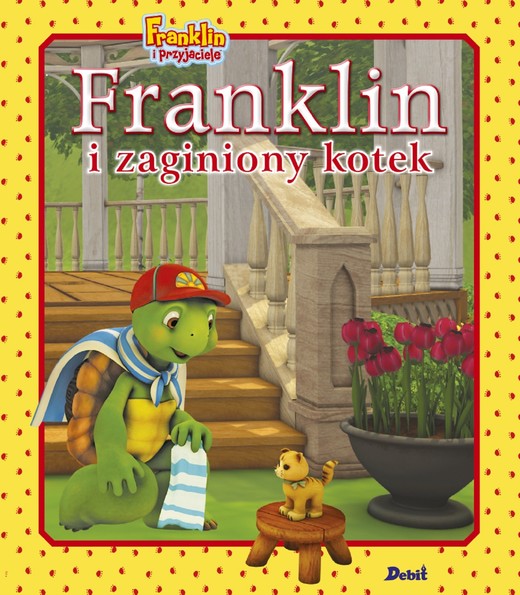 okładka Franklin i zaginiony kotek książka | Paulette Bourgeois