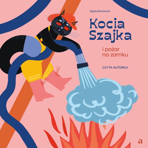 okładka Kocia Szajka i pożar na zamku audiobook | MP3 | Agata Romaniuk