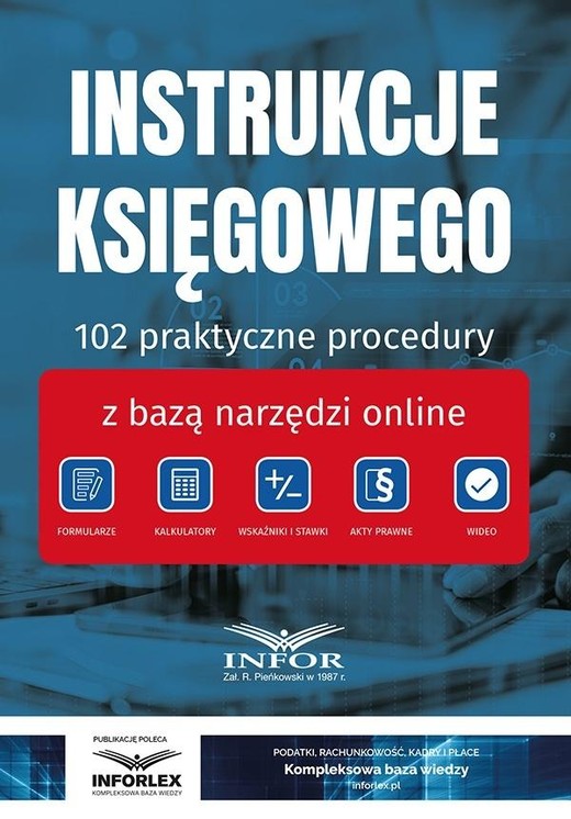 okładka Instrukcje Księgowego.. 102 praktyczne procedury.. książka | Praca Zbiorowa