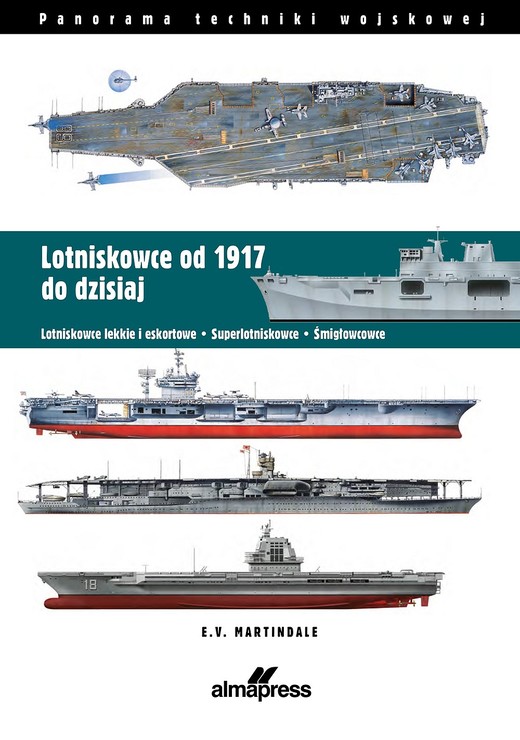 okładka Lotniskowce od 1917 do dzisiaj książka