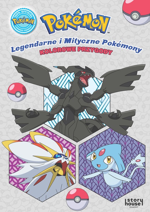 okładka Pokemon. Legendarne i Mityczne Pokemony. Kolorowe przygody książka | Opracowanie zbiorowe