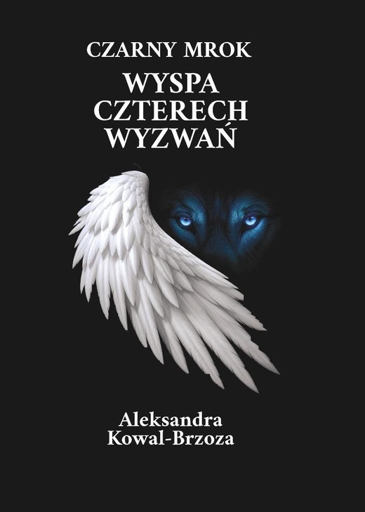 okładka Czarny mrok T.2 Wyspa Czterech Wyzwań książka