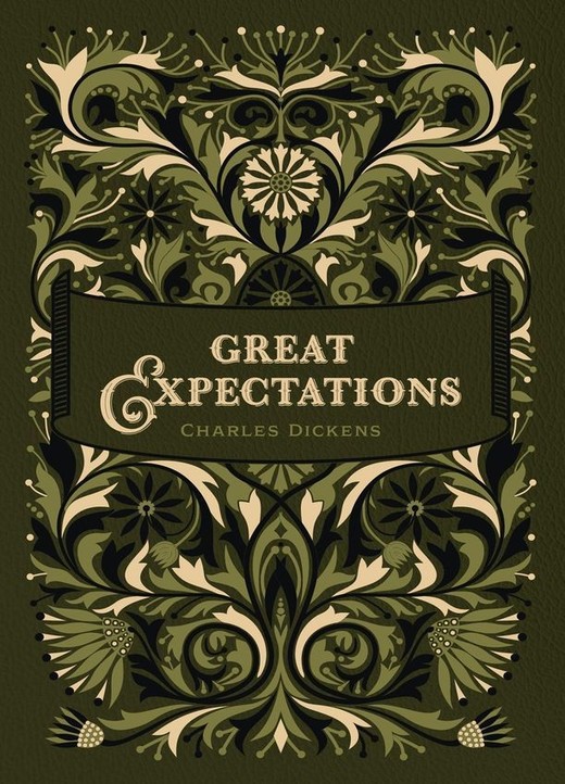okładka Great Expectations książka | Charles Dickens