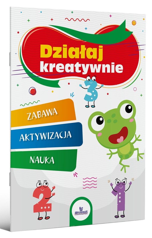 okładka Działaj kreatywnie książka | Ewelina Chmielińska