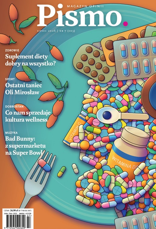 okładka Pismo. Magazyn opinii Pismo. Magazyn Opinii nr 07/2026 ebook | epub, mobi, pdf | Mariusz Szczygieł, Krzysztof Kamil Baczyński, Bartek Dobroch, Olga Hund, Katarzyna Kazimierowska