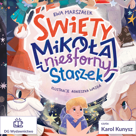 okładka Święty Mikołaj i niesforny Staszek audiobook | MP3 | Ewa Marszałek