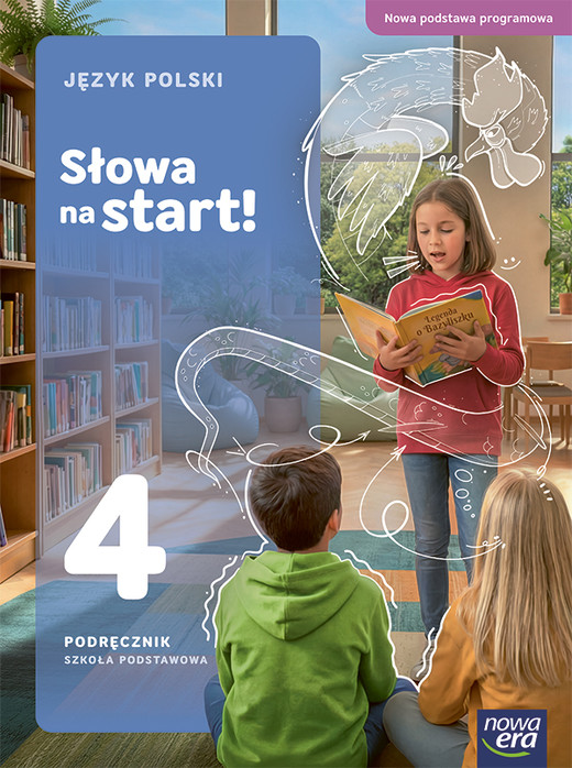 okładka Język polski SŁOWA NA START podręcznik klasa 4 szkoła podstawowa EDYCJA 2026 książka | Opracowanie zbiorowe