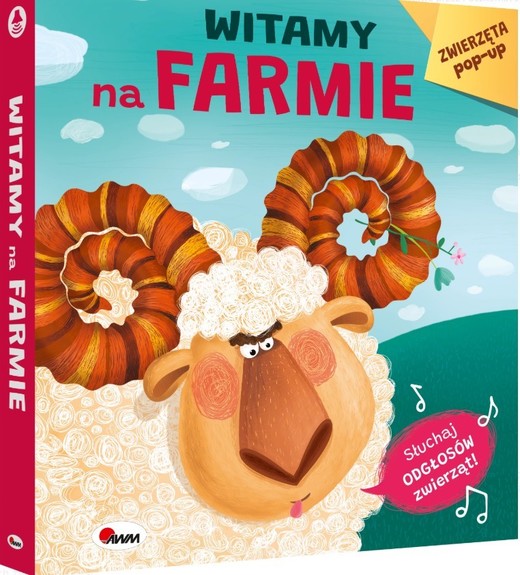 okładka Witamy na farmie. Zwierzęta pop-up. Książka dźwiękowa książka | Opracowanie zbiorowe