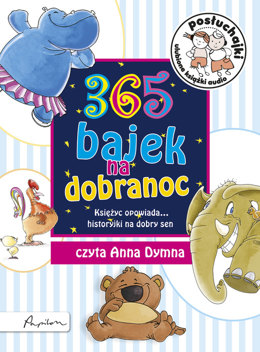 okładka Posłuchajki. 365 bajek na dobranoc audiobook | MP3