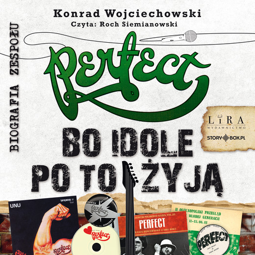 okładka Perfect. Bo idole po to żyją audiobook | MP3 | Konrad Wojciechowski