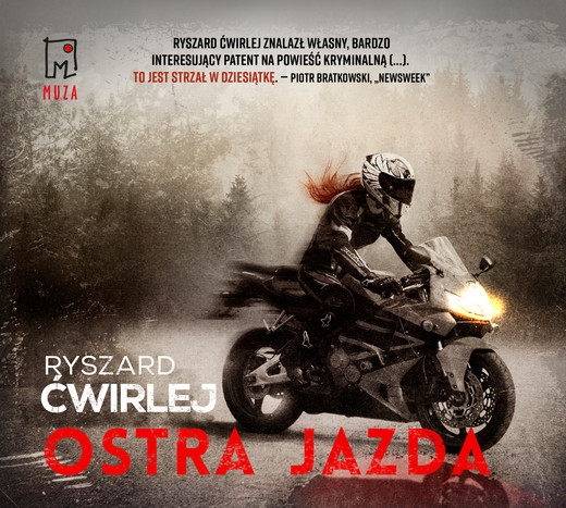 okładka Ostra jazda audiobook | MP3 | Ryszard Ćwirlej