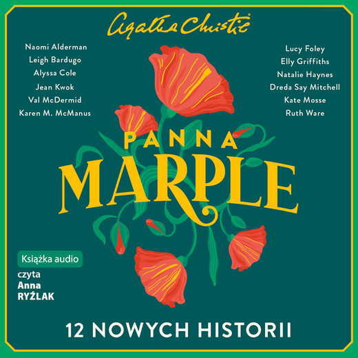 okładka Panna Marple audiobook | MP3 | Ruth Ware, Kate Mosse, Dreda Say Mitchell, Karen M. McManus, Val McDermid, Jean Kwok, Natalie Haynes, Elly Griffiths, Lucy Foley, Alyssa Cole, Leigh Bardugo, Naomi Alderman