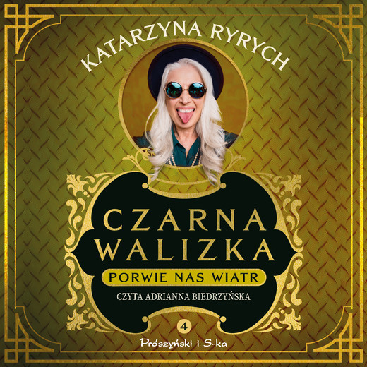 okładka Czarna walizka. Porwie nas wiatr audiobook | MP3 | Katarzyna Ryrych