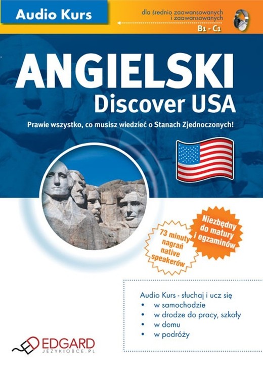 okładka Angielski - Discover USA audiobook | MP3 | Autor zbiorowy