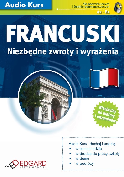 okładka Francuski Niezbędne zwroty i wyrażenia audiobook | MP3 | Autor zbiorowy