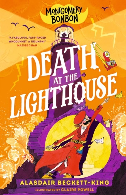 okładka Montgomery Bonbon. Death at the Lighthouse książka | Alasdair Beckett-King, Claire Powell
