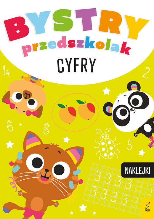 okładka Cyfry. Bystry przedszkolak książka | Opracowanie zbiorowe