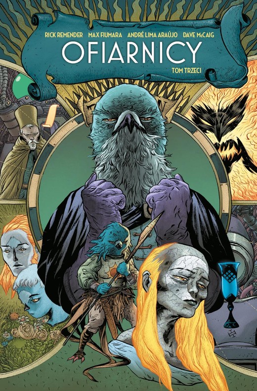 okładka Ofiarnicy. Tom 3 książka | Araujo AndreLima, Max Fiumara, Rick Remender