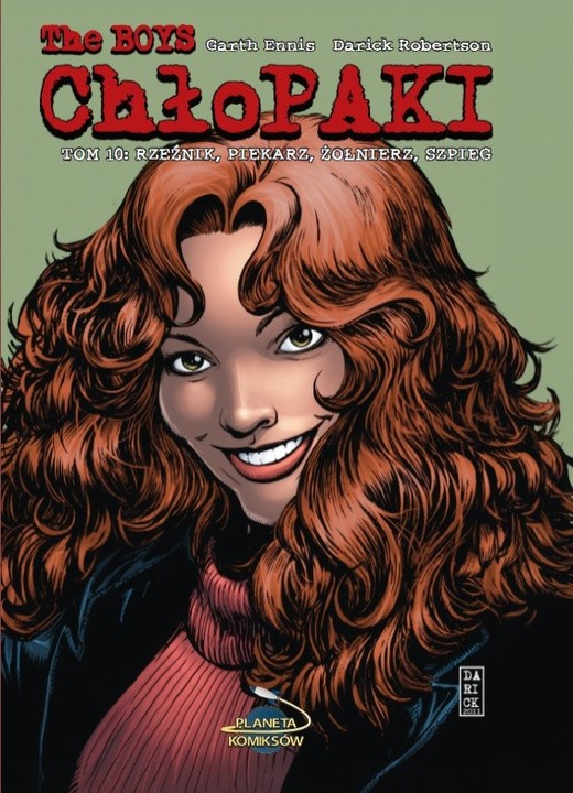 okładka Rzeźnik, piekarz, żołnierz, szpieg. The Boys. Chłopaki. Tom 10 książka | Garth Ennis