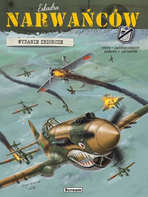 okładka Eskadra Narwańców. Wydanie zbiorcze T.1-3 okł.A książka | Jean-Michel Arroyo, Pierre Veys, Vincent Jagersch