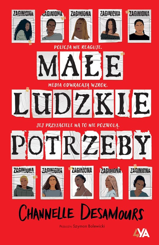 okładka Małe ludzkie potrzeby książka | Desamours Channelle